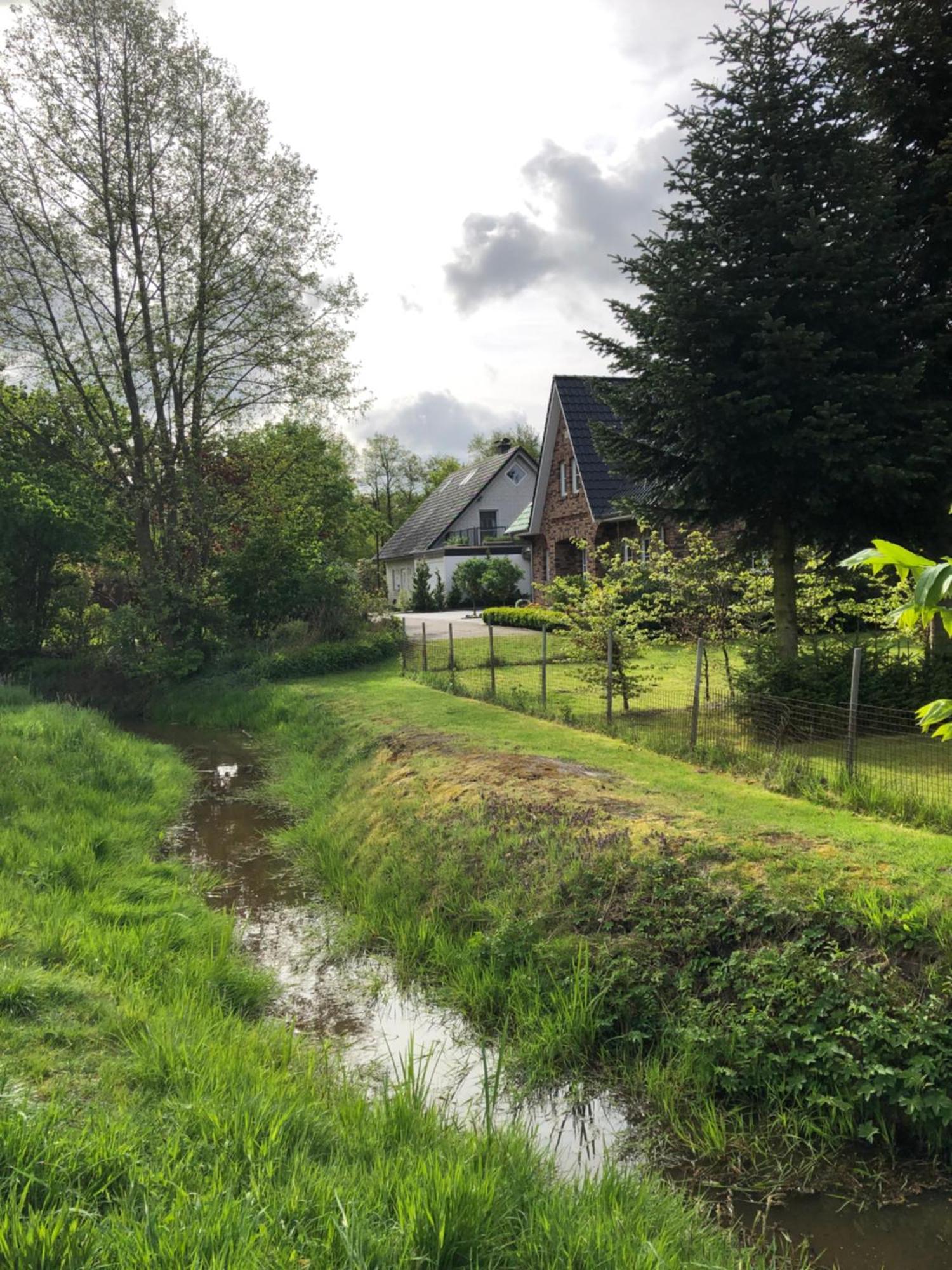 Attraktives Landhaus Naehe Bremen Stuhr Esterno foto